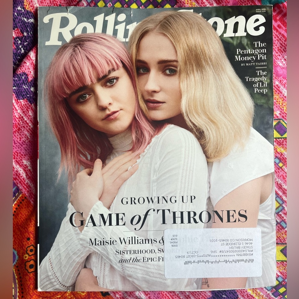 Game of Thrones Rolling Stone Magazine